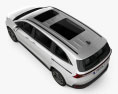 Hyundai Custo 2022 3D-Modell Draufsicht