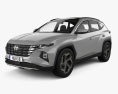 Hyundai Tucson hybrid 2022 3D-Modell