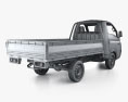 Hyundai HR Flatbed Truck with HQ interior and engine 2013 3d model