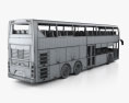 Hyundai Elec City Double Decker Bus com interior 2021 Modelo 3d