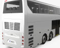 Hyundai Elec City Double Decker Bus com interior 2021 Modelo 3d