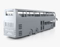 Hyundai Elec City Double Decker Bus with HQ interior 2021 3d model