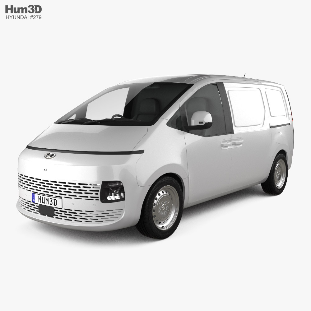 Hyundai Staria Load 2021 3D 모델 