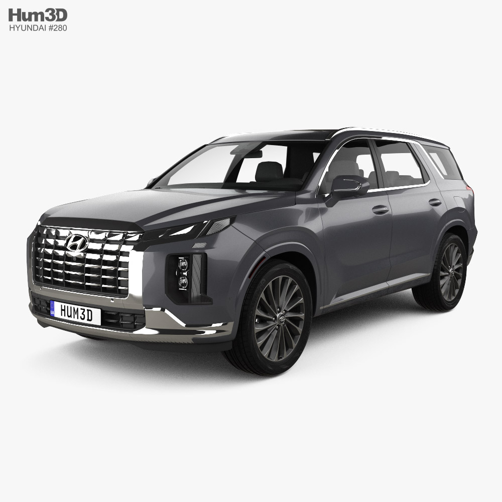 Hyundai Palisade 2023 3D модель