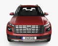Hyundai Venue Turbo 2022 Modelo 3D vista frontal