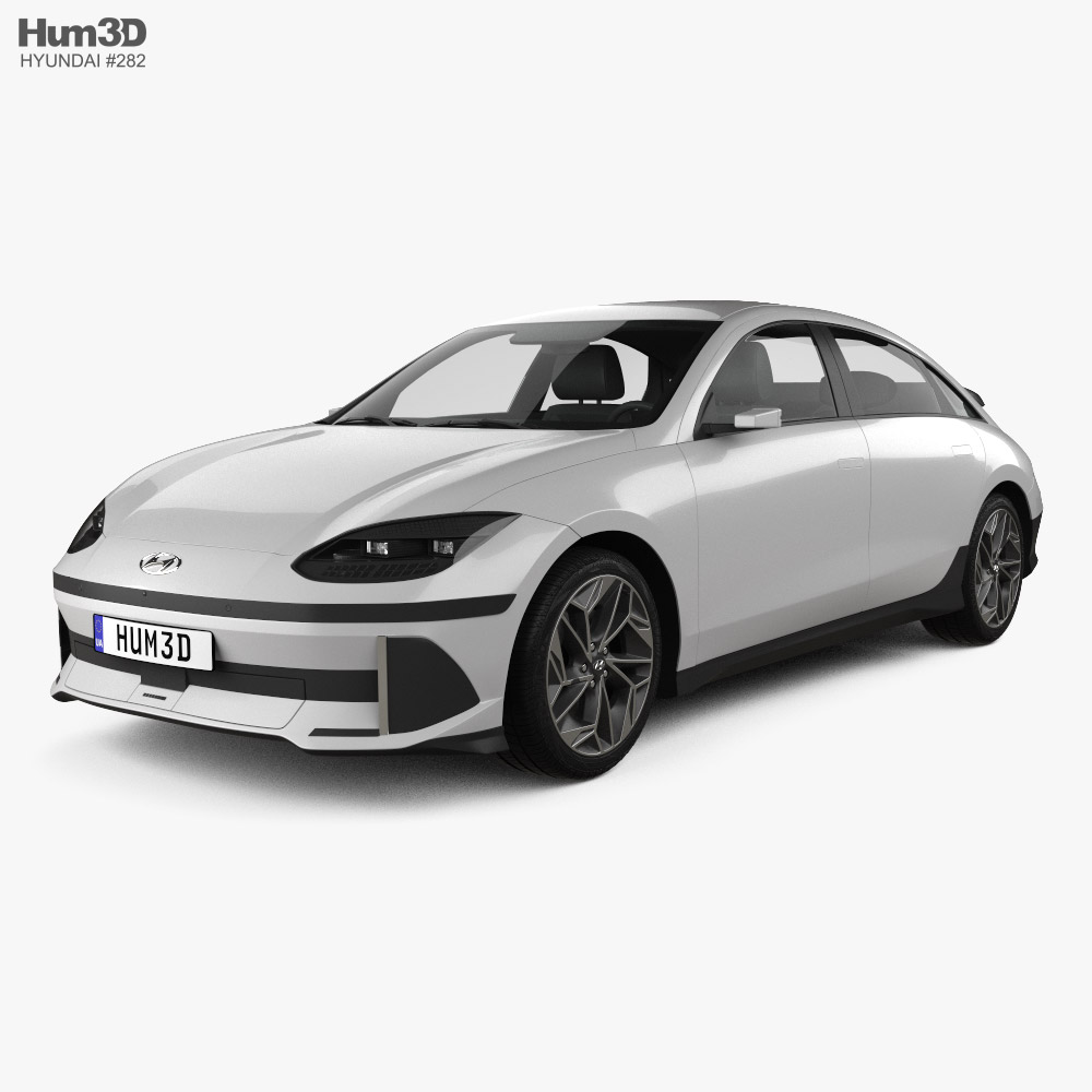 Hyundai Ioniq 6 2023 3D 모델 