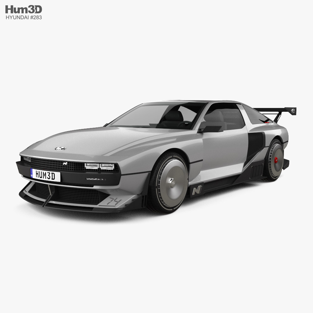 Hyundai N Vision 74 2022 3D-Modell