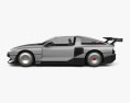 Hyundai N Vision 74 2022 3D-Modell Seitenansicht