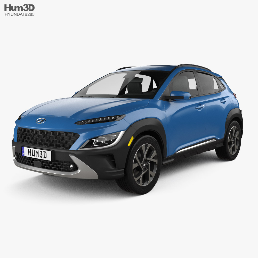 Hyundai Kona Limited US-spec 2020 3D model