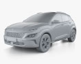 Hyundai Kona Limited US-spec 2020 3d model clay render