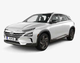 Hyundai Nexo with HQ interior 2019 3D model