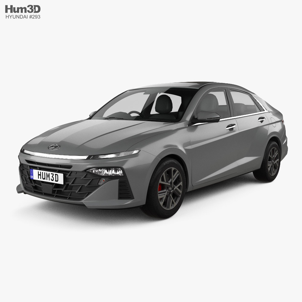 Hyundai Verna Turbo 2023 3D модель