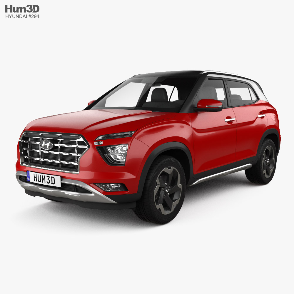 Hyundai Creta 2020 3D 모델 