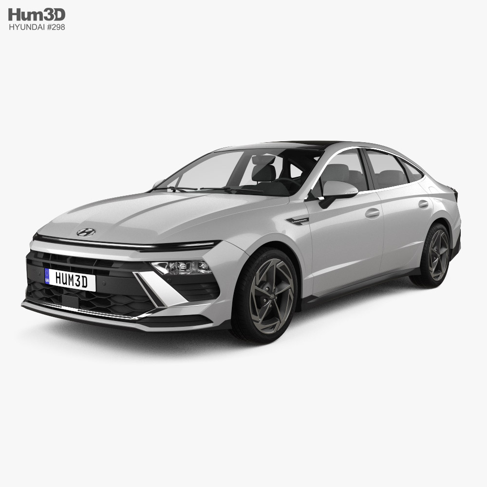 Hyundai Sonata 2023 Modello 3D