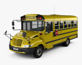 IC BE School Bus 2012 3D model