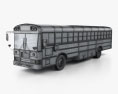 IC FE School Bus 2006 3d model wire render