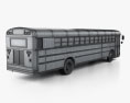 IC RE School Bus 2008 3d model