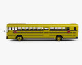 IC RE School Bus 2008 3d model side view