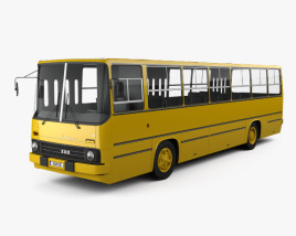 Ikarus 260-01 バス 1981 3Dモデル