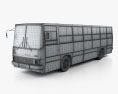 Ikarus 260-01 버스 1981 3D 모델  wire render
