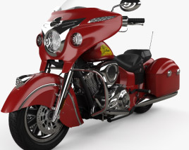 3D model of Indian Chieftain 2015
