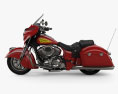Indian Chieftain 2015 3d model side view