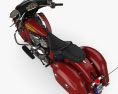 Indian Chieftain 2015 3d model top view