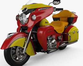 Indian Roadmaster 2015 3D模型