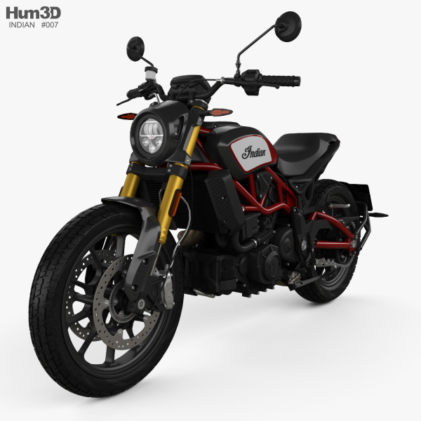 Indian FTR 1200 S 2020 3D model
