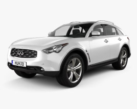 Infiniti FX (S51) 2008 3D-Modell