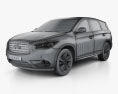 Infiniti QX60 (JX) 2016 3D модель wire render
