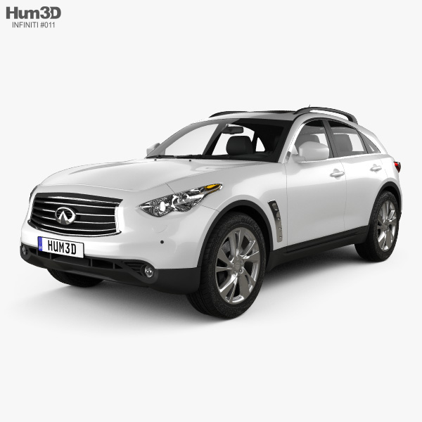 Infiniti QX70 (FX) 2015 3D model