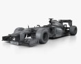Infiniti RB9 Red Bull Racing F1 2013 3d model wire render