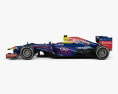 Infiniti RB9 Red Bull Racing F1 2013 3D-Modell Seitenansicht