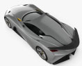 Infiniti Vision Gran Turismo 2014 3d model top view