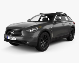 Infiniti QX70 S Ultimate 2018 3D model