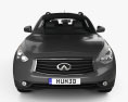 Infiniti QX70 S Ultimate 2018 3Dモデル front view
