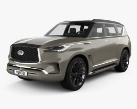 Infiniti QX80 Monograph 2020 3D model