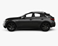 Infiniti QX70 2018 3d model side view