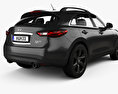 Infiniti QX70 2018 3d model
