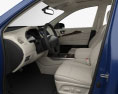Infiniti QX60 with HQ interior 2019 3d model seats