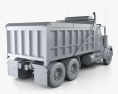 International Paystar Dump Truck 2014 3d model