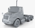 International Transtar Tractor Truck 2014 3d model clay render