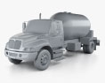 International Durastar Tanker Truck 2014 3d model clay render