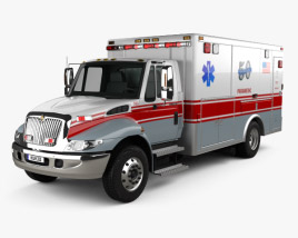 International Durastar Ambulance 2014 3D model