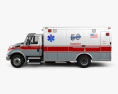 International Durastar Ambulancia 2002 Modelo 3D vista lateral