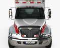 International Durastar Ambulance 2014 3d model front view