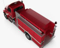 International Durastar Fire Truck 2014 3d model top view