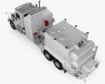 International Paystar Hot Oil Truck 2014 3D-Modell Draufsicht