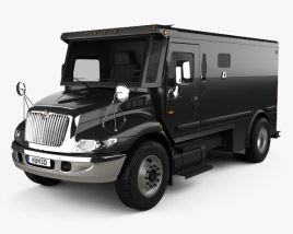 International Durastar Armored Cash Truck 2014 3D модель